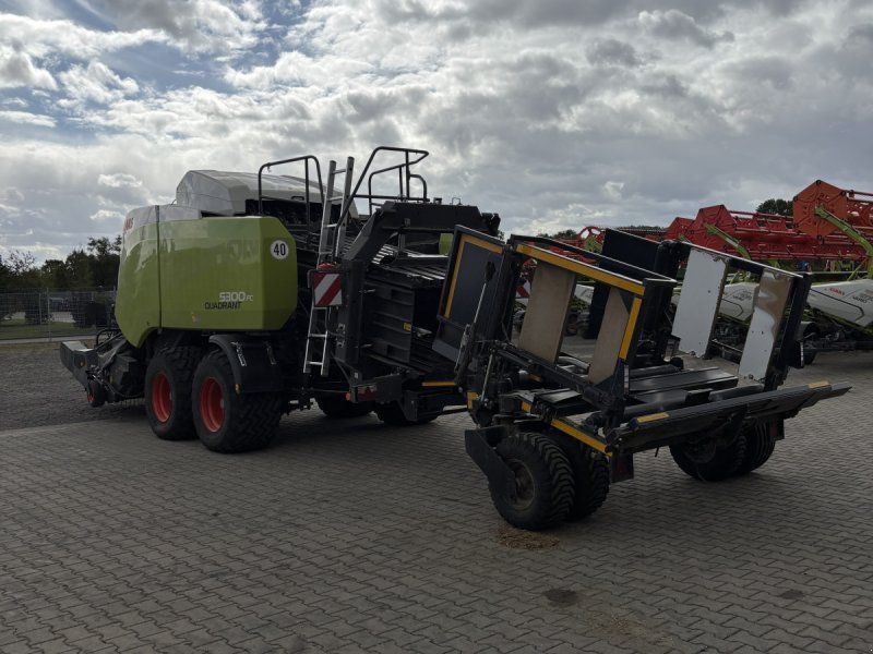 Claas Quadrant 5300 FC Tandem EVOLUTION Müthing Vorbauhäcksler