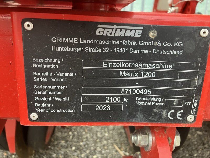Grimme Matrix  1200