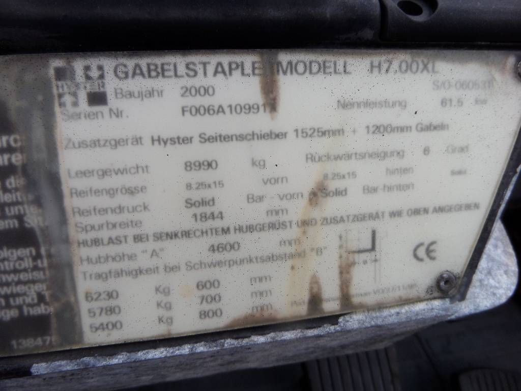 Hyster H 7.00 XL
