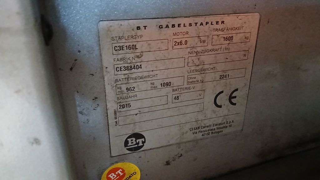 BT C3E160L