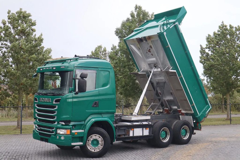 Scania R580 V8 | 6X4 | FULL STEEL | BIG AXLES | RETARDER | EURO 6