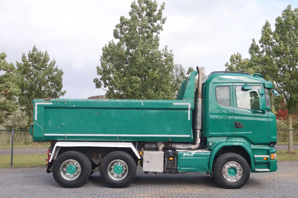 Scania R580 V8 | 6X4 | FULL STEEL | BIG AXLES | RETARDER | EURO 6