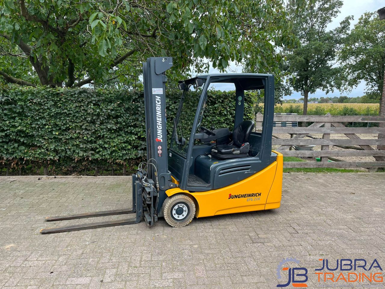 Jungheinrich EFG216 Elektrisch Heftruck | 2012 | 11823U | 1.6T |