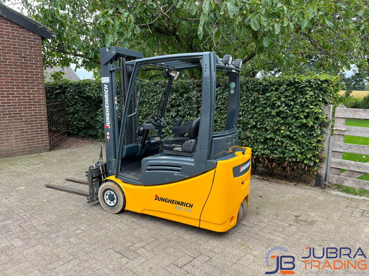 Jungheinrich EFG216 Elektrisch Heftruck | 2012 | 11823U | 1.6T |