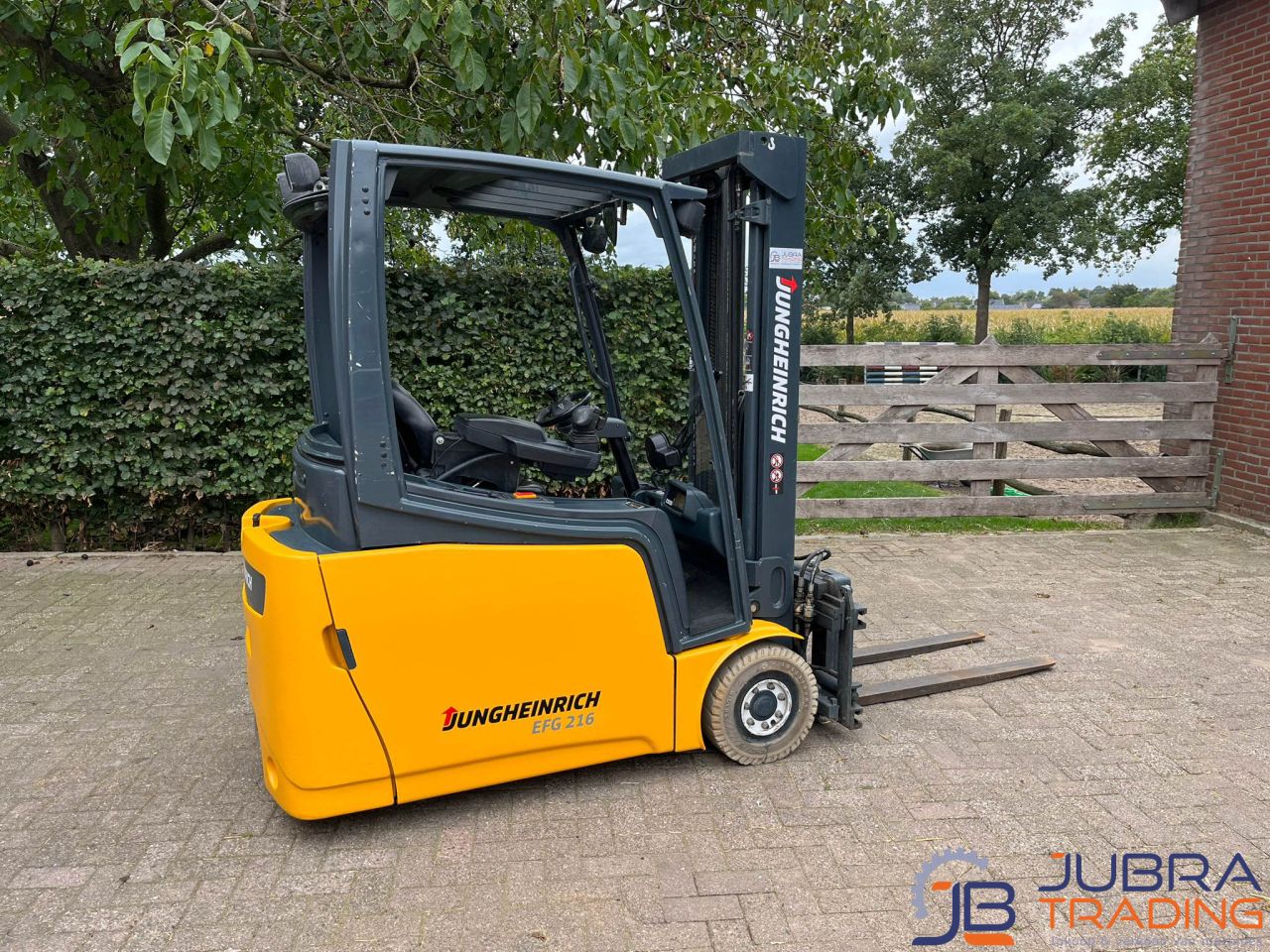 Jungheinrich EFG216 Elektrisch Heftruck | 2012 | 11823U | 1.6T |