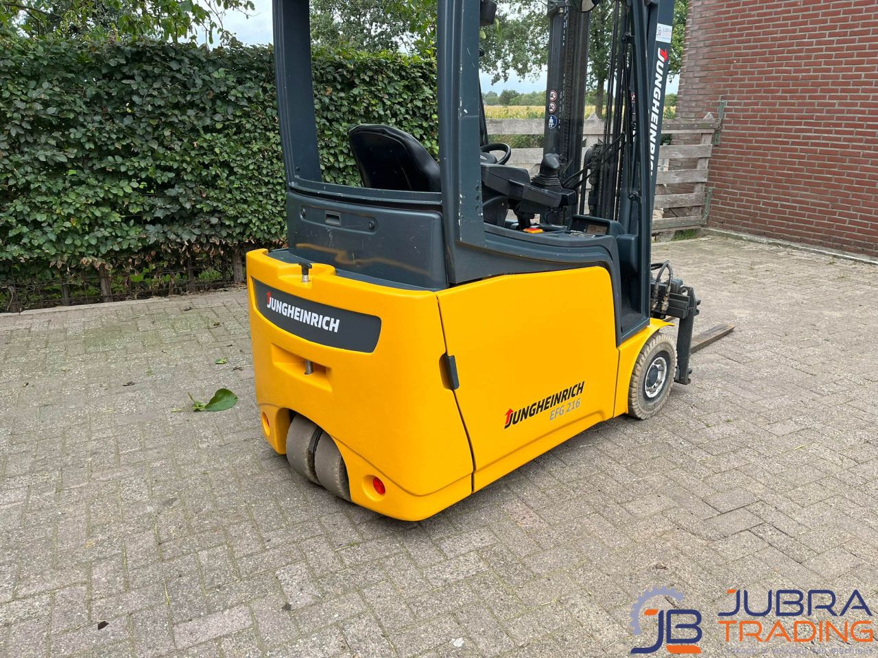 Jungheinrich EFG216 Elektrisch Heftruck | 2012 | 11823U | 1.6T |