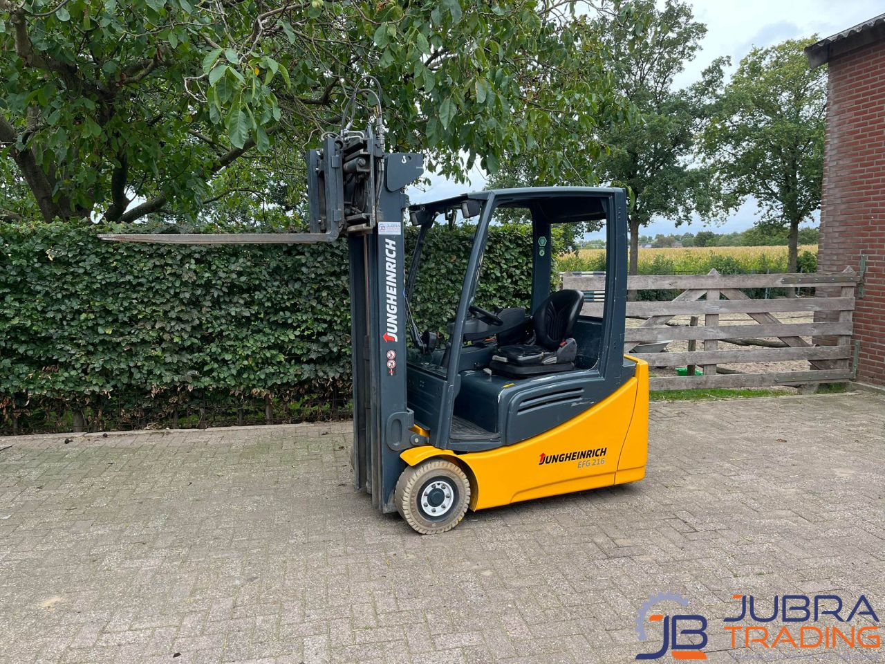 Jungheinrich EFG216 Elektrisch Heftruck | 2012 | 11823U | 1.6T |