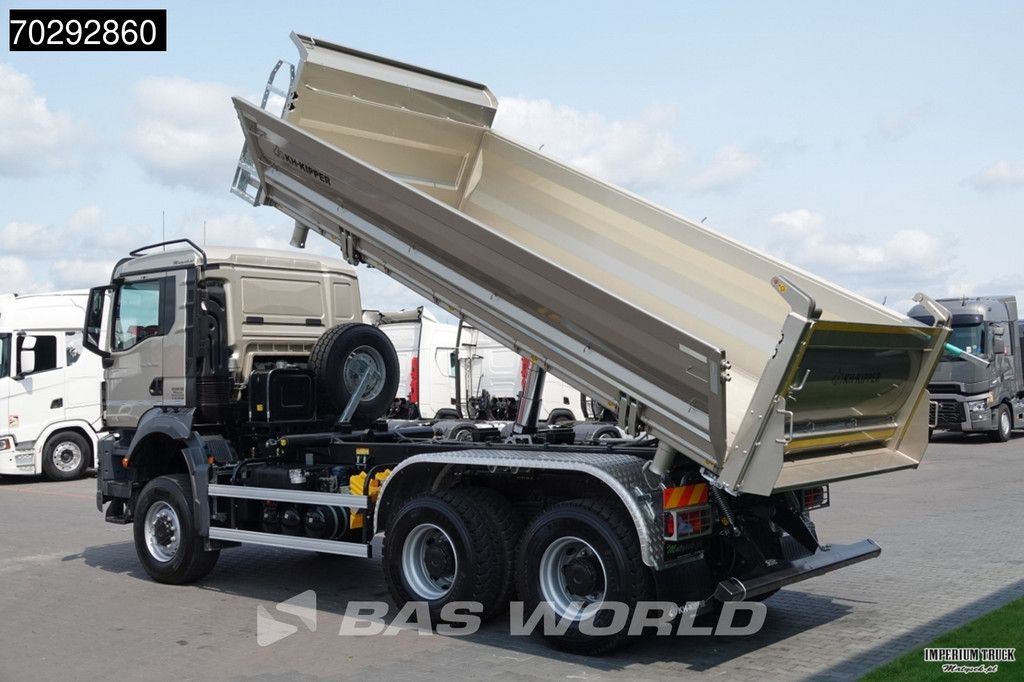 MAN TGS TGS 33.480 6X6 6x6 3-Way Kipper Big-Axle Euro 6