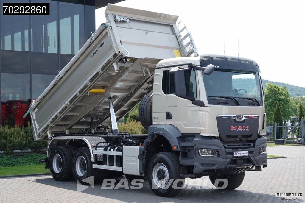 MAN TGS TGS 33.480 6X6 6x6 3-Way Kipper Big-Axle Euro 6