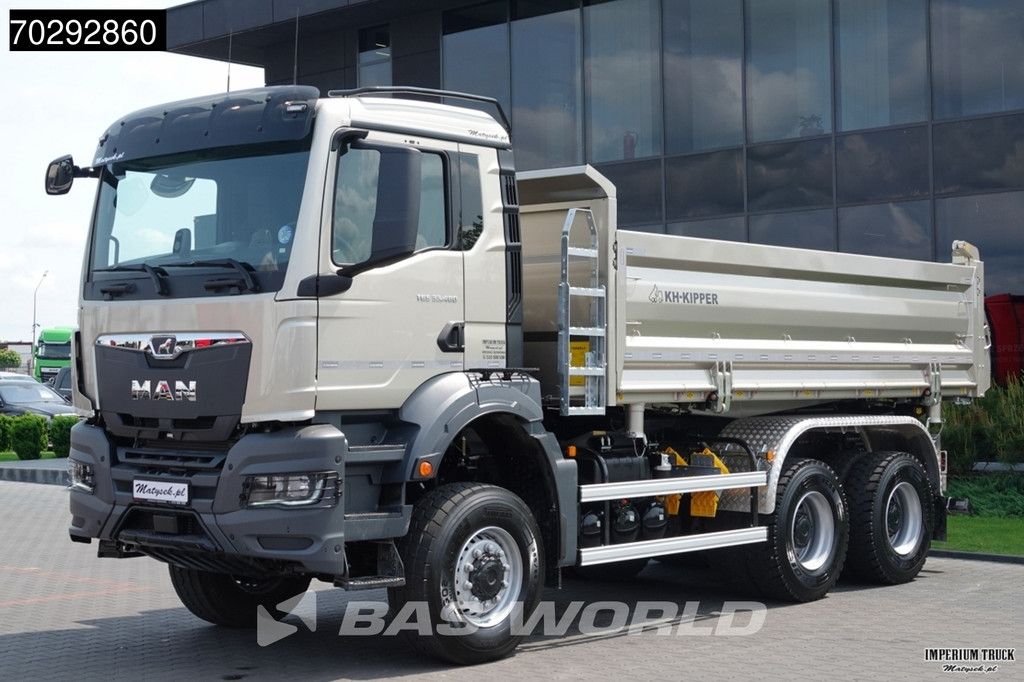 MAN TGS TGS 33.480 6X6 6x6 3-Way Kipper Big-Axle Euro 6