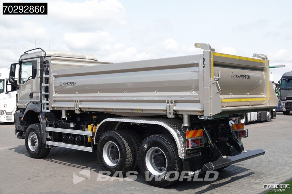 MAN TGS TGS 33.480 6X6 6x6 3-Way Kipper Big-Axle Euro 6