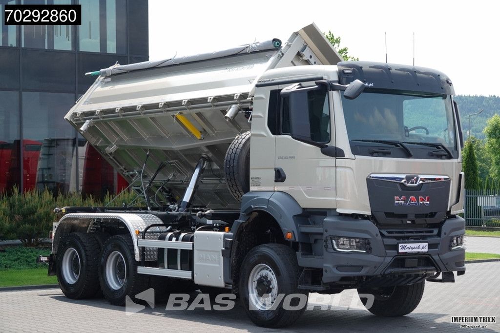 MAN TGS TGS 33.480 6X6 6x6 3-Way Kipper Big-Axle Euro 6