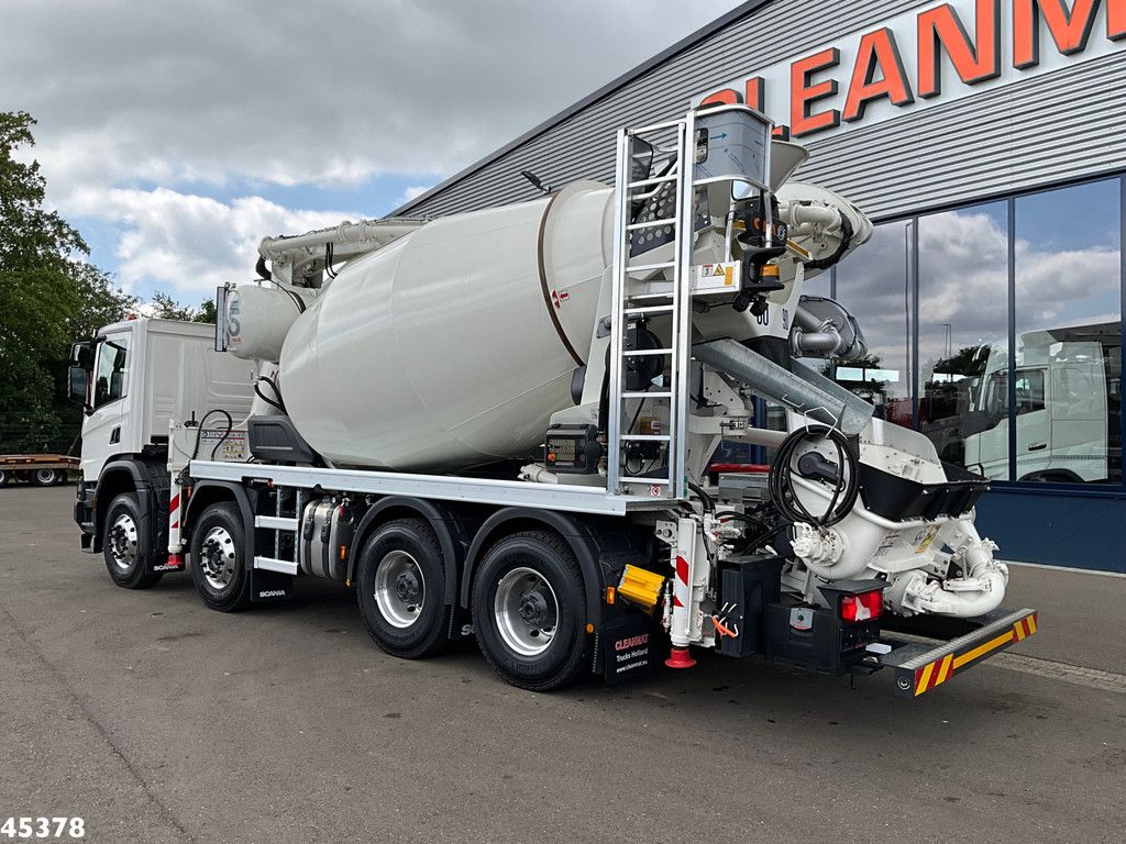Scania P 450 XT 8x4 Euro 6 Retarder CIFA 7m³ Mixer + Pumi Pump 25 m³ NEW AND UNUSED!