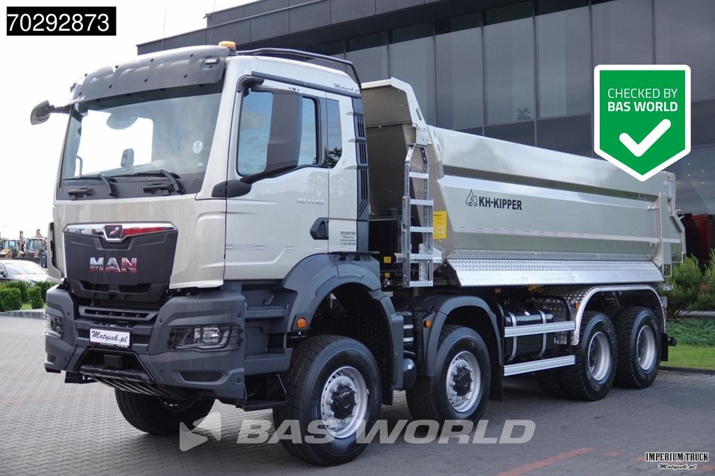 MAN TGS TGS 41.480 8X6 Hardox Steel Tipper Big-Axle Euro 6