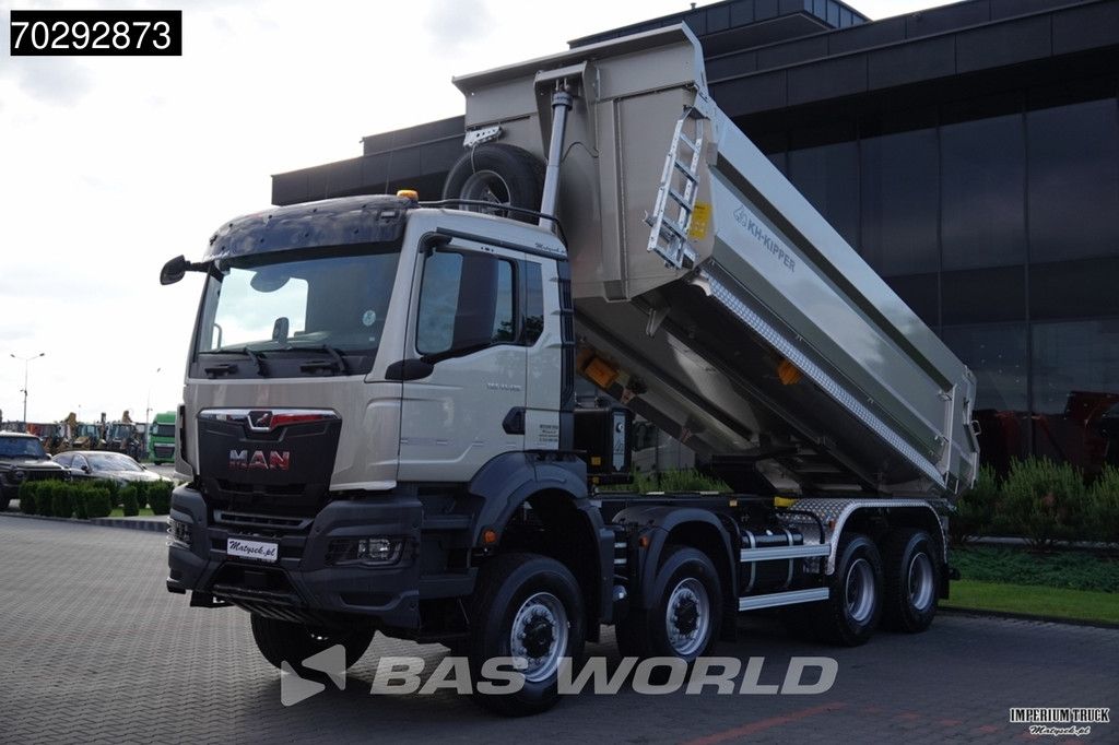 MAN TGS TGS 41.480 8X6 Hardox Steel Tipper Big-Axle Euro 6