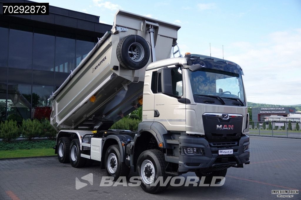 MAN TGS TGS 41.480 8X6 Hardox Steel Tipper Big-Axle Euro 6