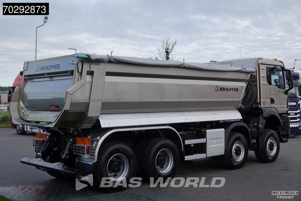 MAN TGS TGS 41.480 8X6 Hardox Steel Tipper Big-Axle Euro 6