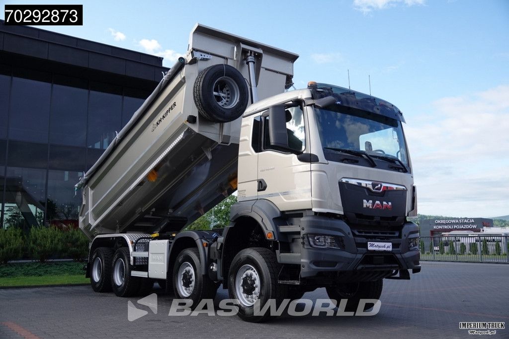 MAN TGS TGS 41.480 8X6 Hardox Steel Tipper Big-Axle Euro 6
