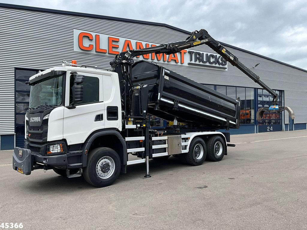 Scania G 410 6x6 Euro 6 Palfinger 17 Tonmeter Z-kraan
