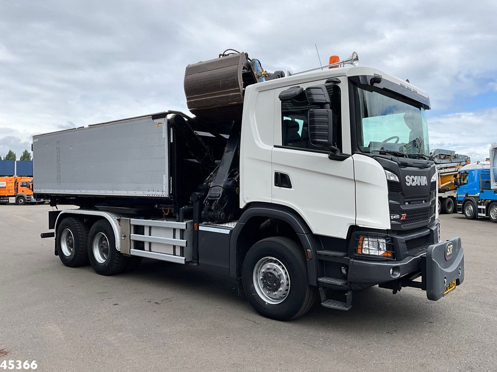 Scania G 410 6x6 Euro 6 Palfinger 17 Tonmeter Z-kraan