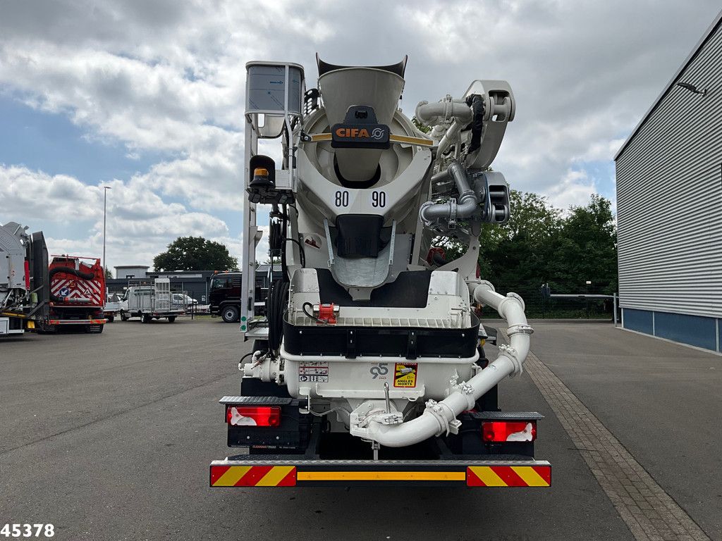 Scania P 450 XT 8x4 Euro 6 Retarder CIFA 7m³ Mixer + Pumi Pump 25 m³ NEW AND UNUSED!