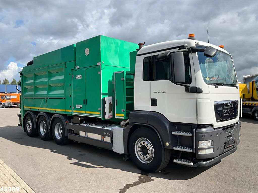 Man TGS 35.540 8x4 MTS Saugbagger