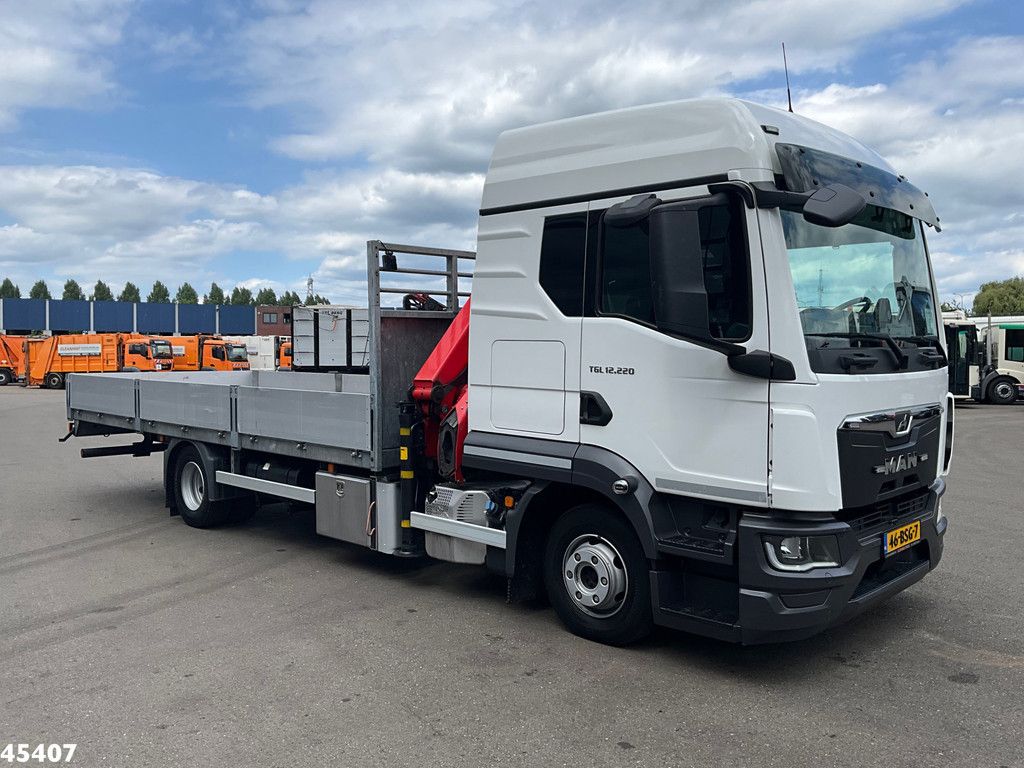 MAN TGL 12.220 Euro 6 Palfinger 11 Tonmeter laadkraan Just 60.518 km!