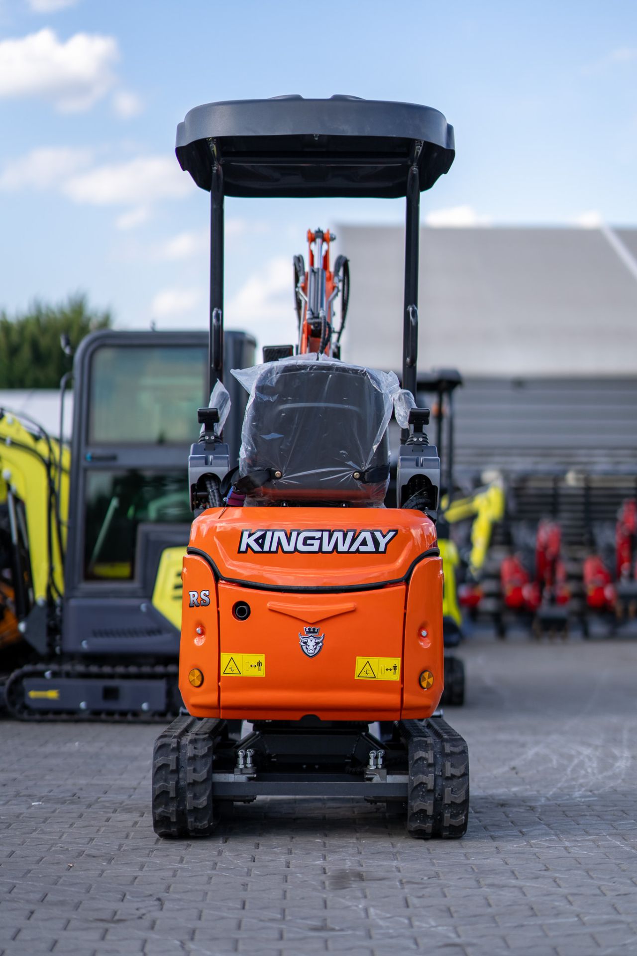 Kingway VIP10 – Nieuw type: Minigraafmachine met 3 bakken