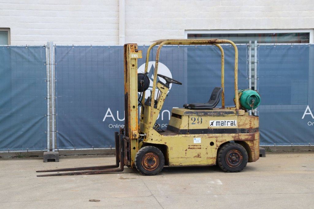 Forklift Matra CHARIOT ELEVATEURN 22665 F1550ZP LPG 1500kg 3.0m 1981
