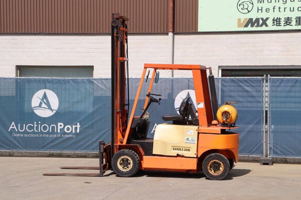 Gabelstapler Lugli 305 G LPG 3300kg 5,0m 1991