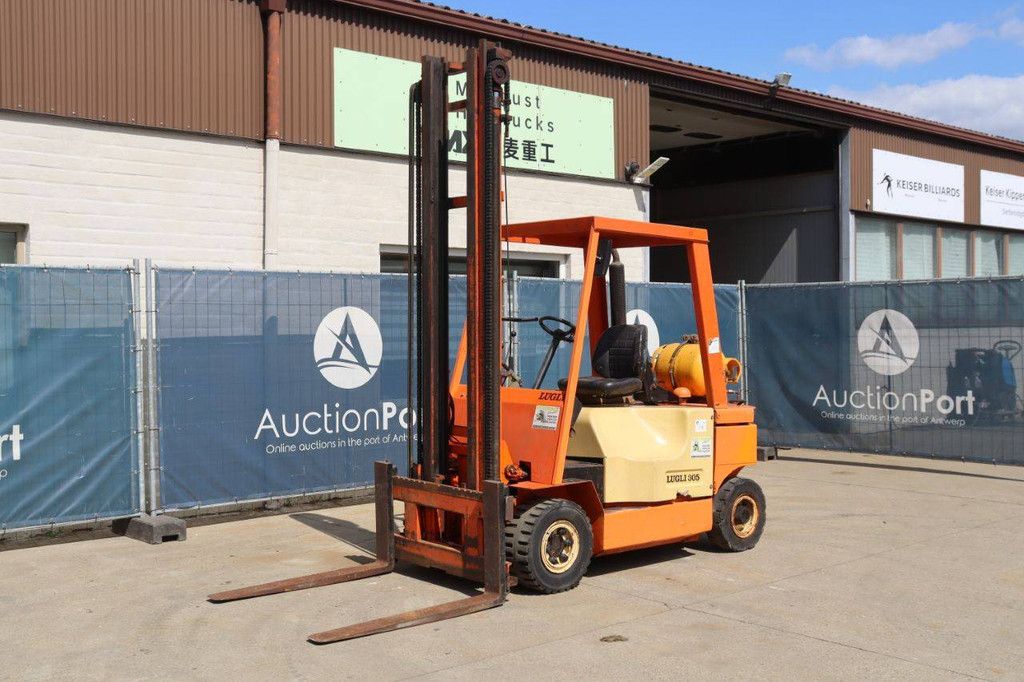 Gabelstapler Lugli 305 G LPG 3300kg 5,0m 1991