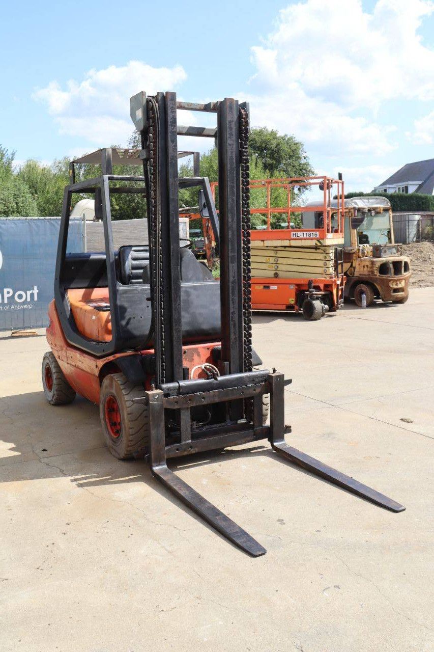 Gabelstapler Linde H25D Treibgas 2500kg 3,98m