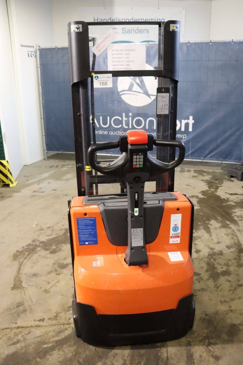 Toyota BT SWE140L Electric Stacker 1400kg 2.65m 2015
