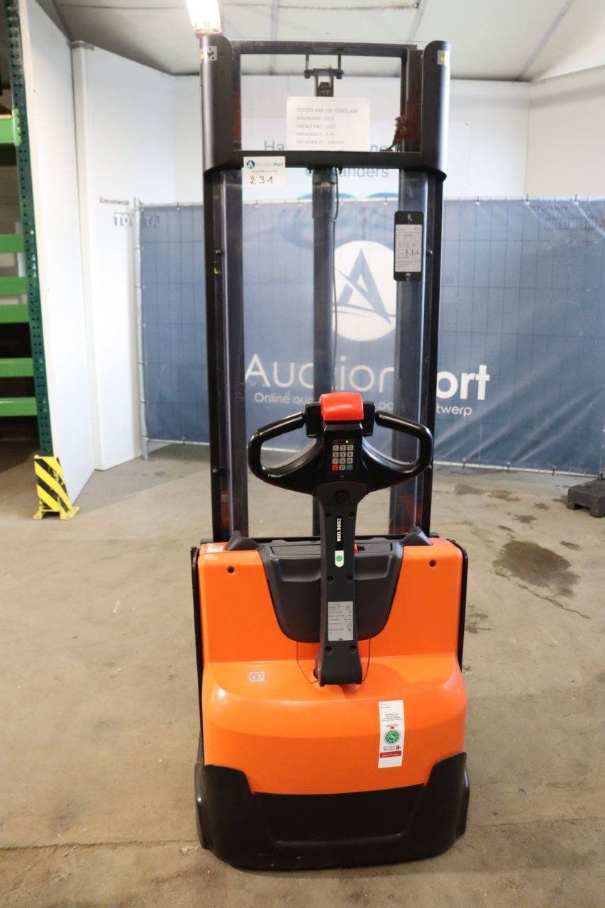 Toyota SWE100 Electric Stacker 1000kg 3.3m 2019