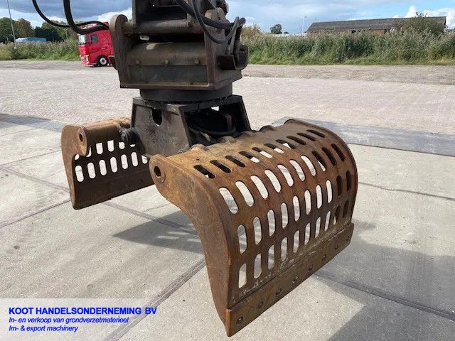 Zijtveld S 1402 D 20 tm 28 tons machine Sorteergrijper