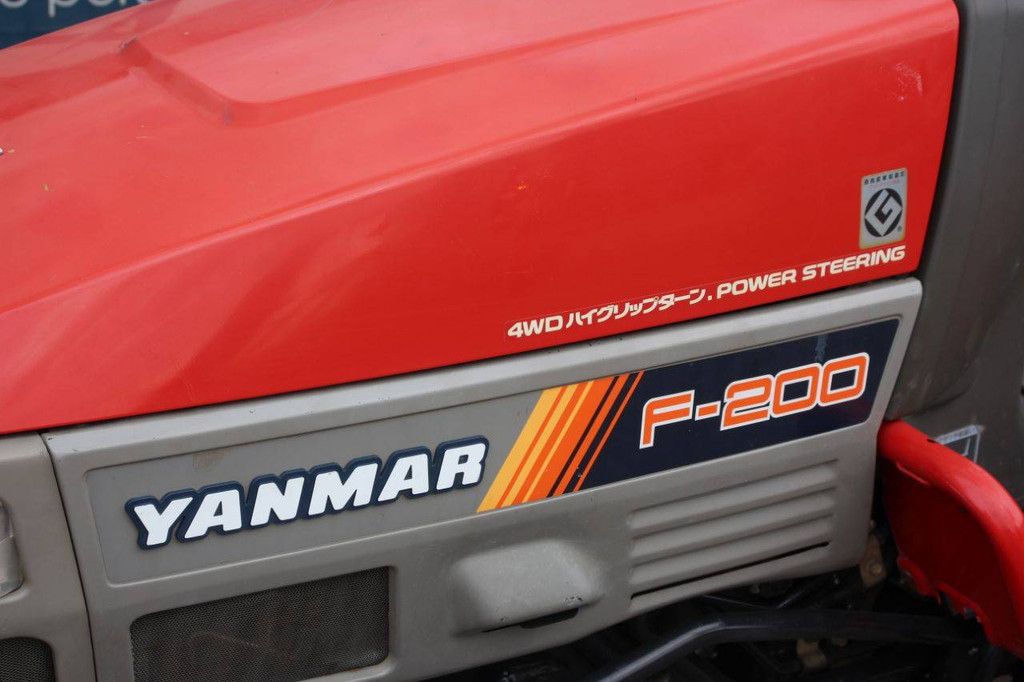 Minitraktor Yanmar F-200 Diesel 20 PS