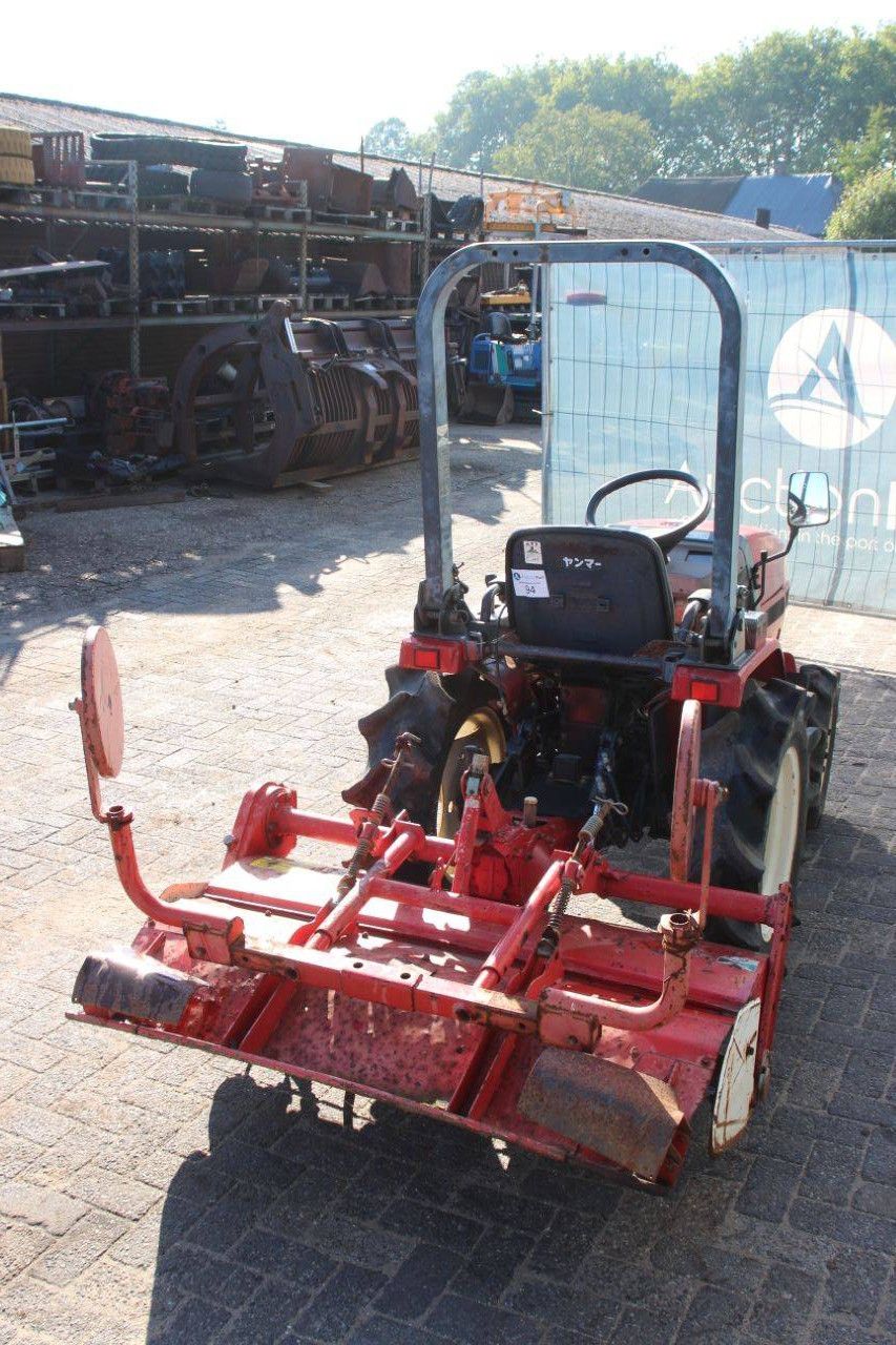 Minitraktor Yanmar KE-50 Diesel 15 PS mit Grubber