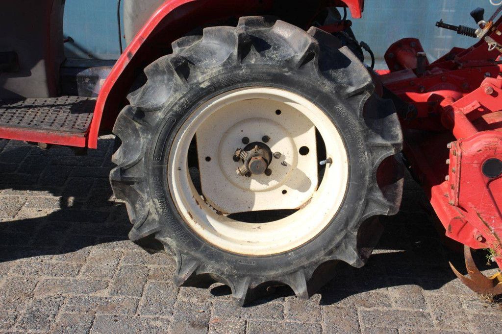 Minitraktor Yanmar KE-50 Diesel 15 PS mit Grubber