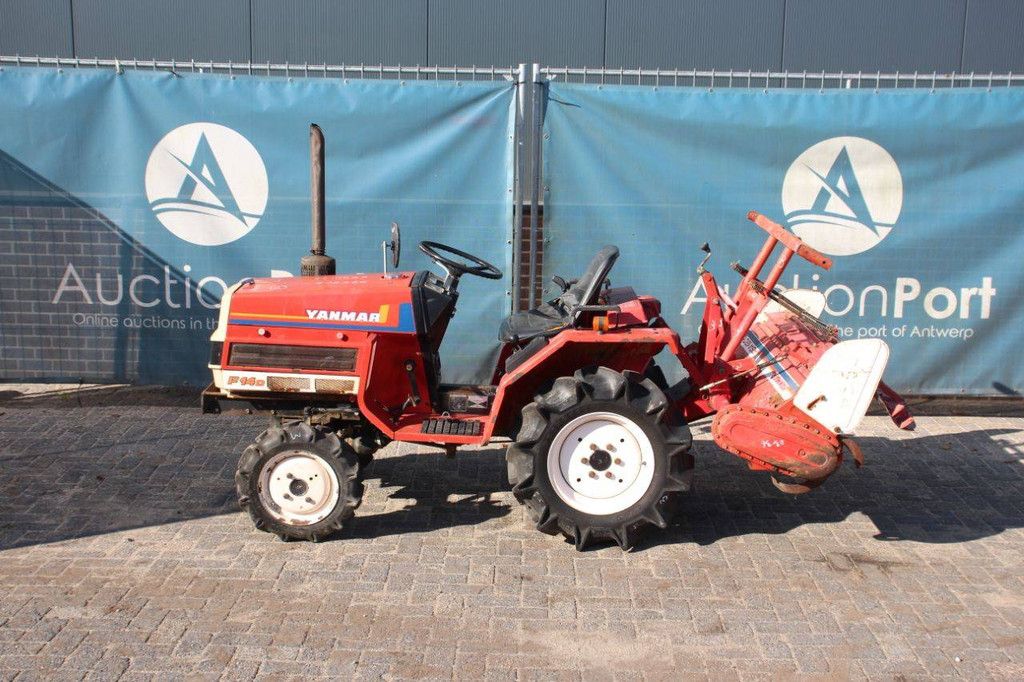 Minitraktor Yanmar F14D Diesel 14 PS mit Grubber