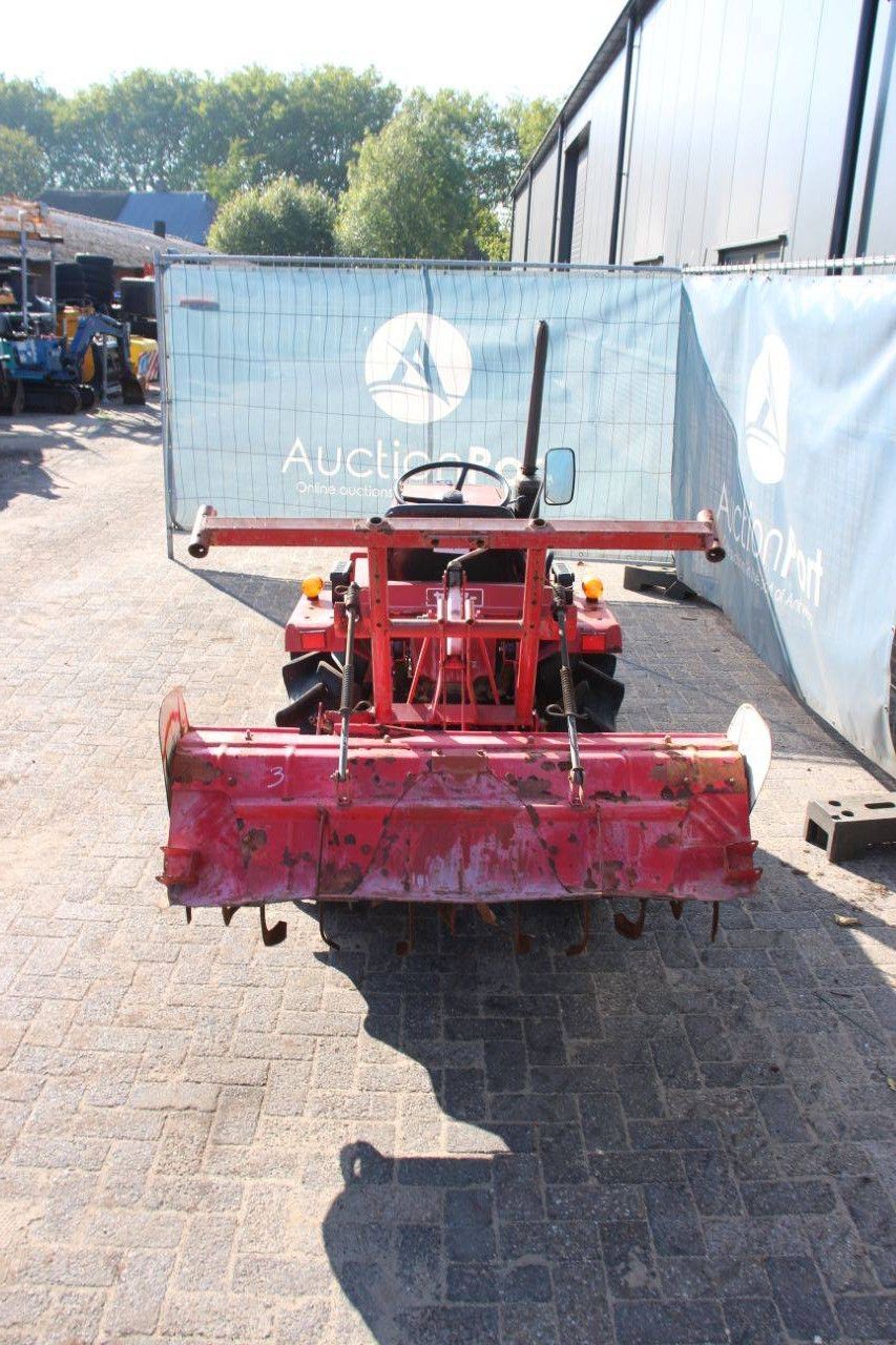 Minitraktor Yanmar F14D Diesel 14 PS mit Grubber