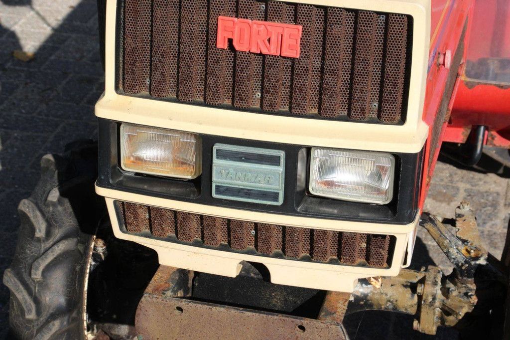Minitraktor Yanmar F14D Diesel 14 PS mit Grubber