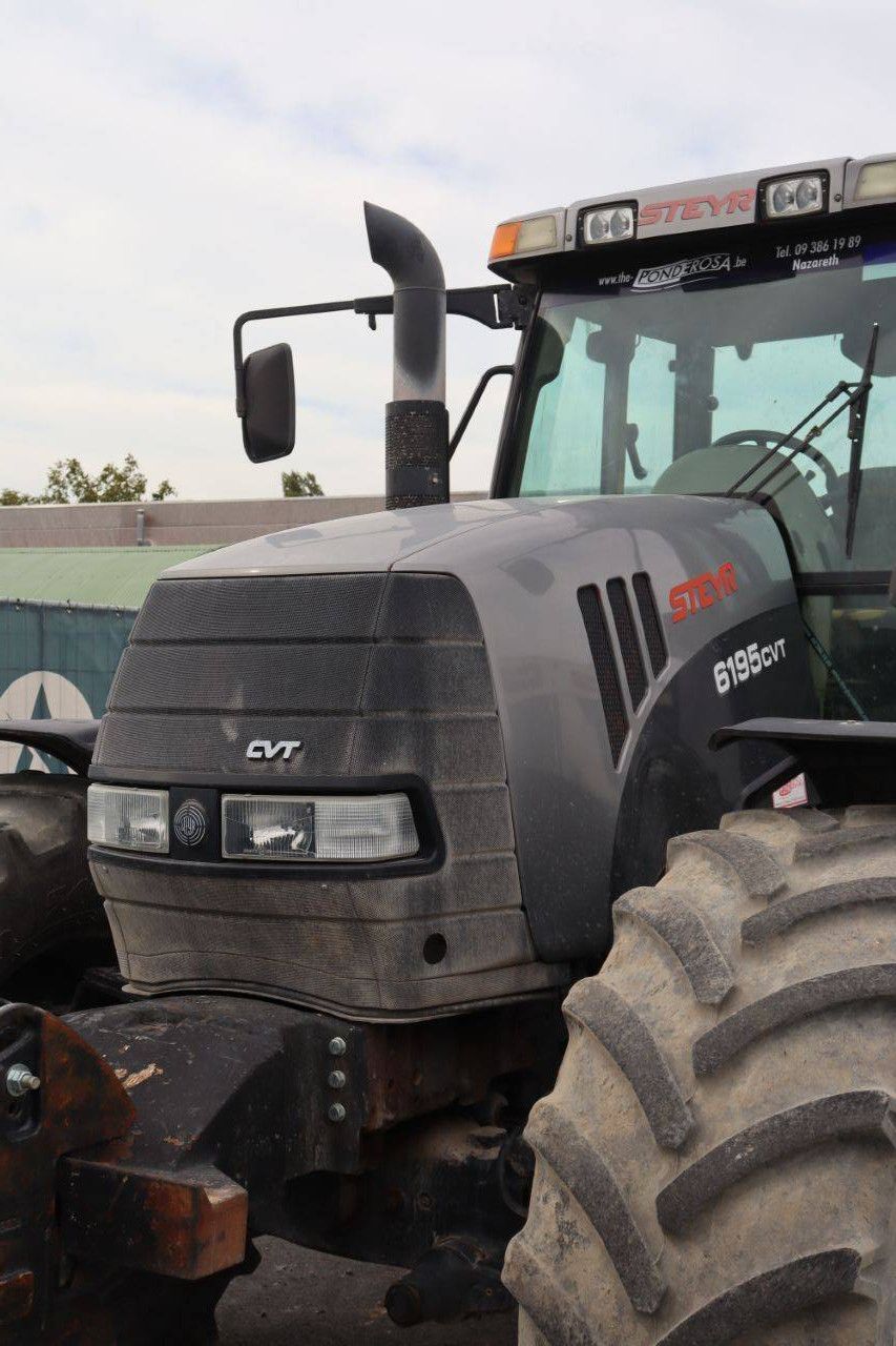 Traktor Steyr 6195CVT Diesel 196 PS 2007