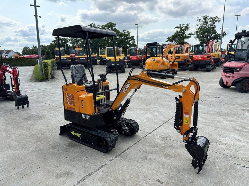 Minibagger Vicses VC15-Y Benzin 13,5 PS 2025 Neu