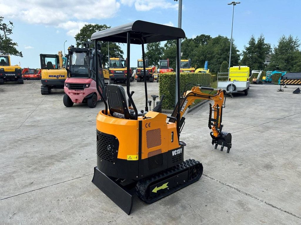 Minibagger Vicses VC15-Y Benzin 13,5 PS 2025 Neu