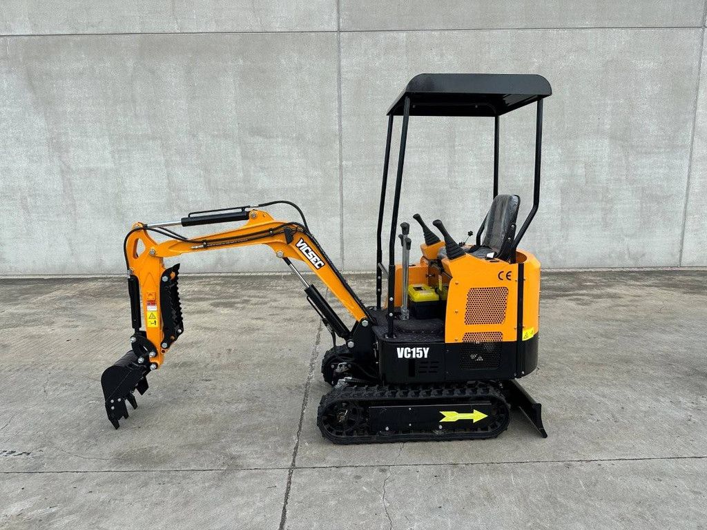 Minibagger Vicses VC15-Y Benzin 13,5 PS 2025 Neu