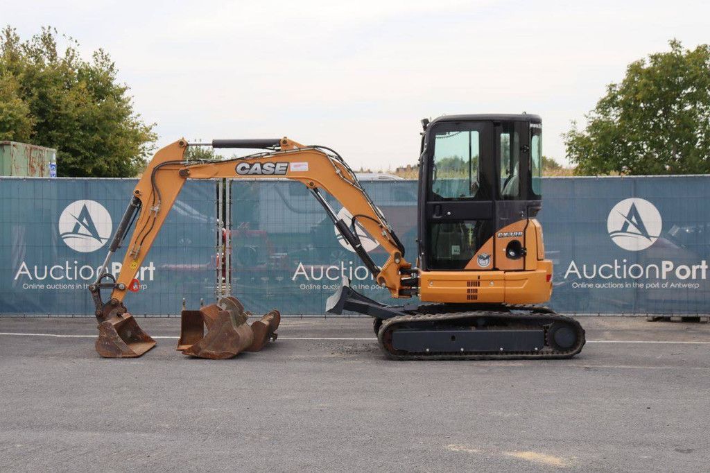 Crawler excavator Case CX39B Diesel 22kW 2017