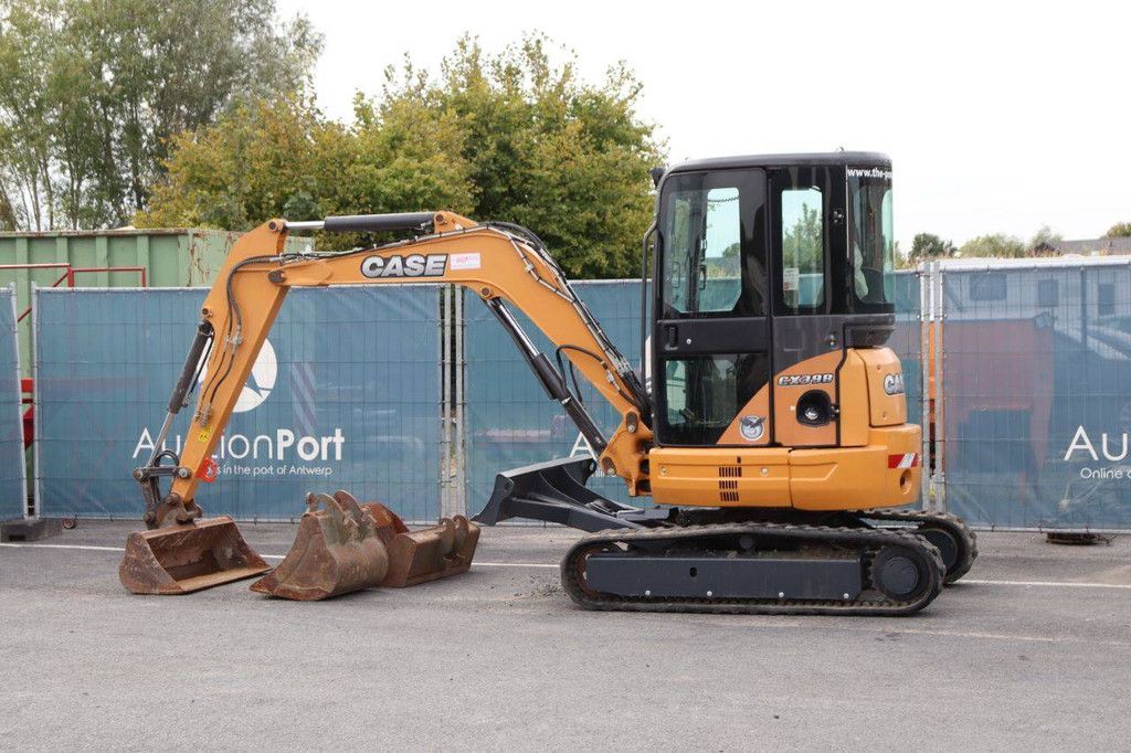 Crawler excavator Case CX39B Diesel 22kW 2017