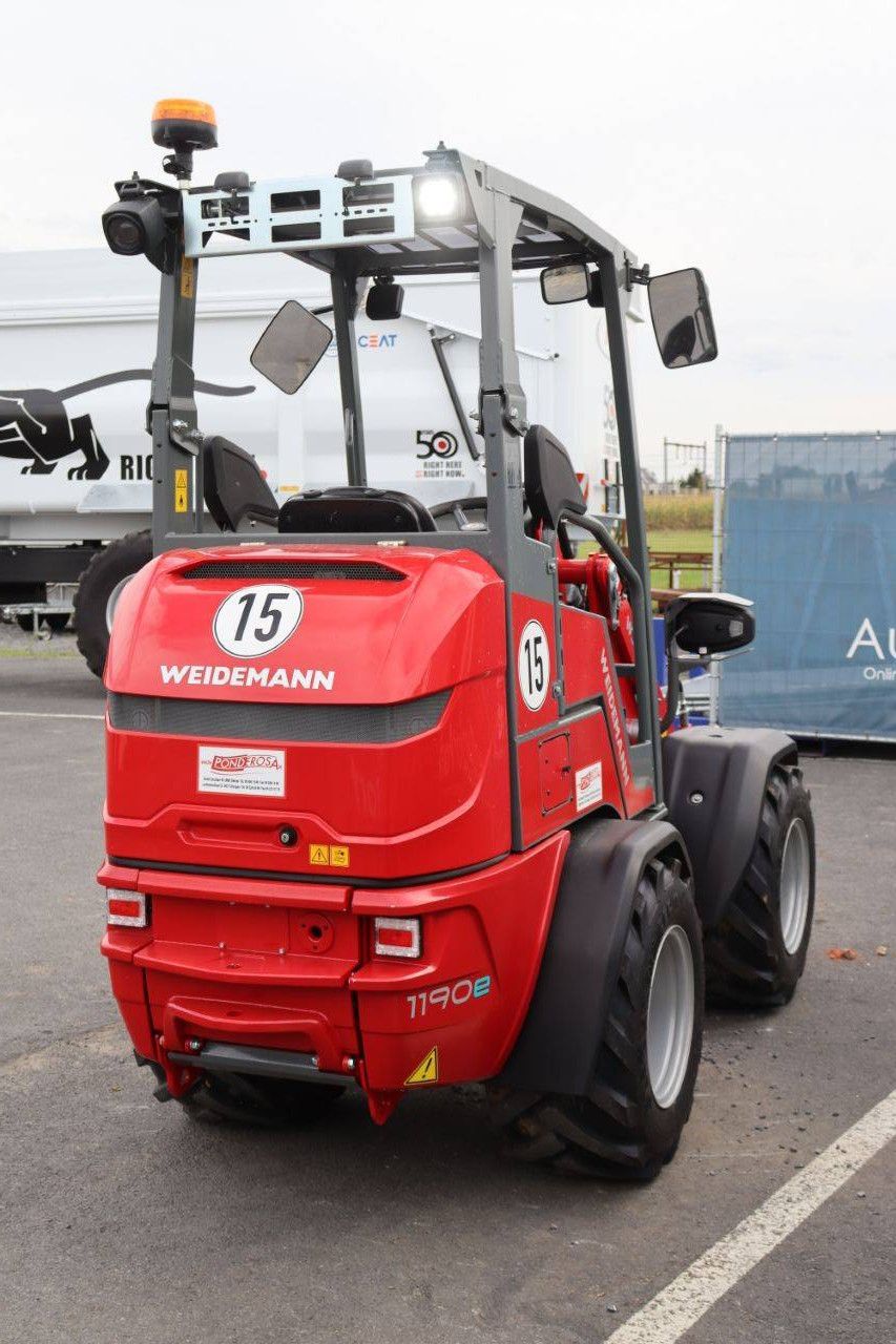 Weidemann 1190E Electric 6.5kW articulated loader, 2023 New