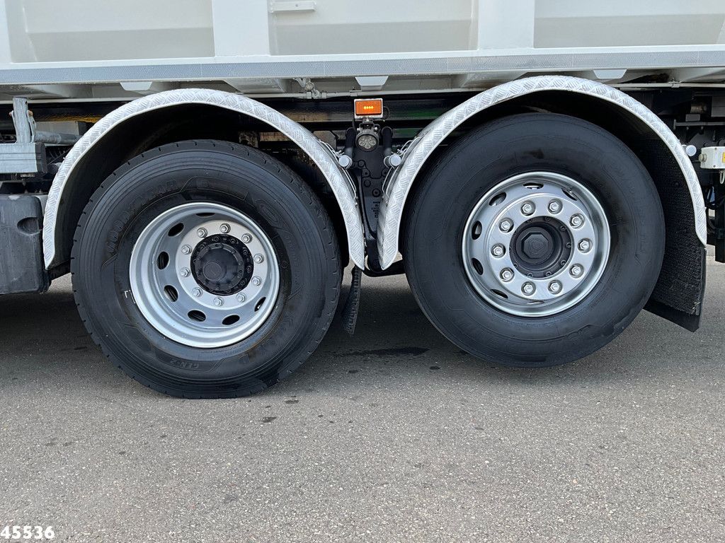 Scania P 340 Euro 6 CNG HMF 25 Tonmeter laadkraan Just 72.852 km!