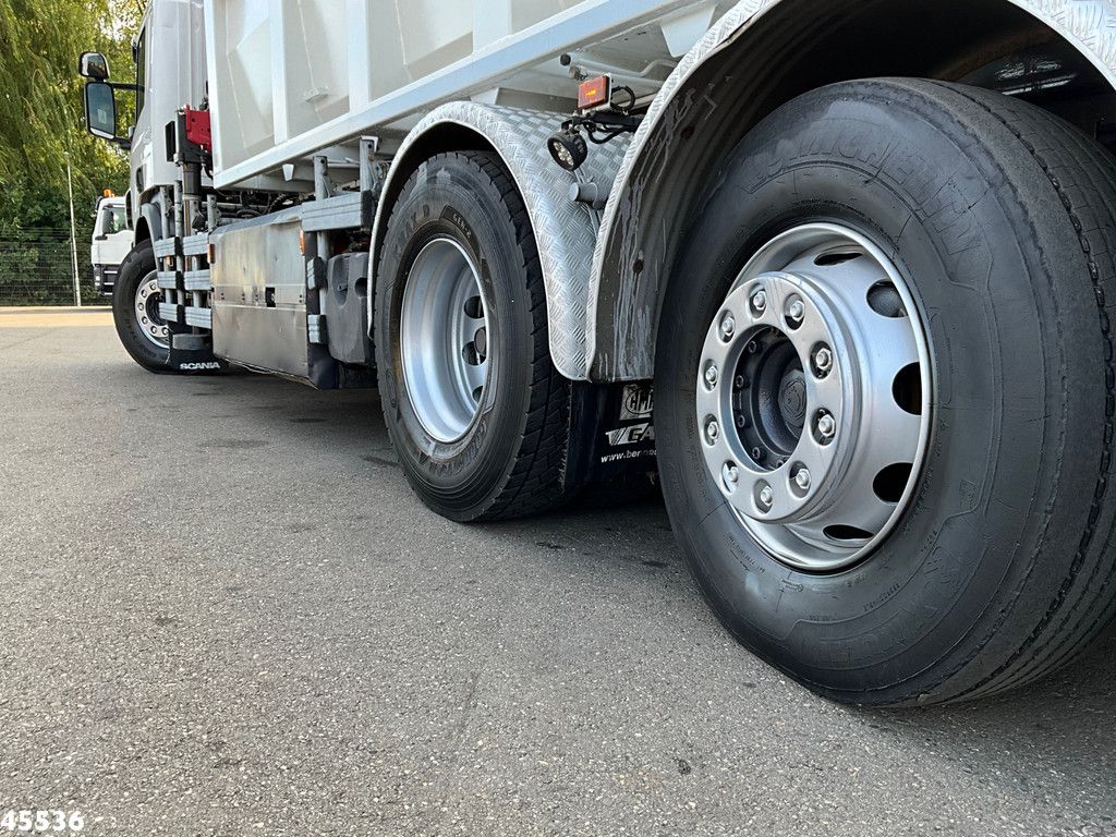 Scania P 340 Euro 6 CNG HMF 25 Tonmeter laadkraan Just 72.852 km!